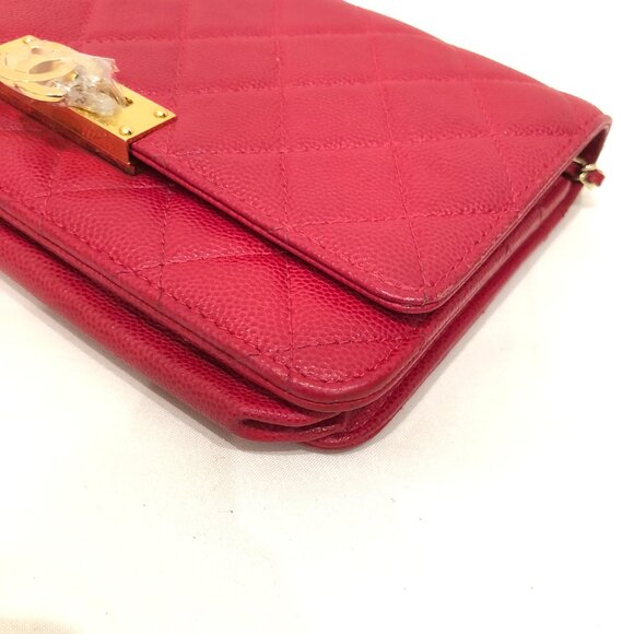 【52MK】Chanel Caviar Wallet On Chain Sku# 83262 (Gently Used) - Picture 7 of 11